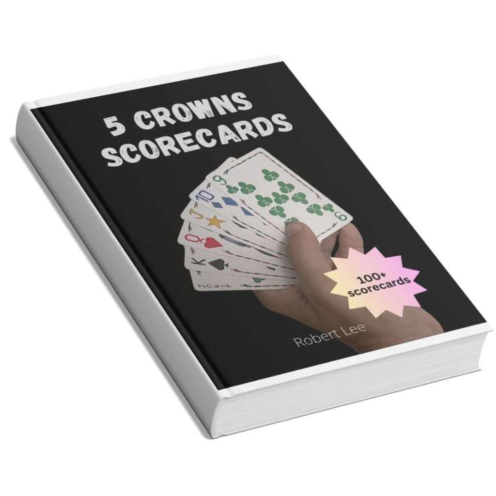 5 Crowns Scorecards paperback book