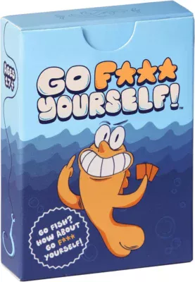 Go F Yourself! – The Grown Up Go Fish Card Game You've Always Wanted | Hilarious Party Game for Grown Ups, 2+ Players | 52 Cards, 13 Unique Pairs Edition